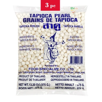 Tapijokos perlai, Tapioca Pearls, Thai Dancer, 3x375g