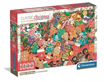 Clementoni CLE puzzle 1000 ImpossibleChristm.TreatsComp.39998