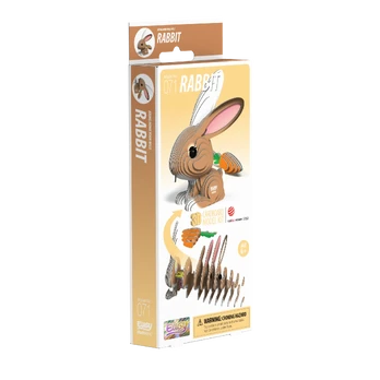 Dėlionė Teka Rabbit Eugy. Eco 3D galvosūkis