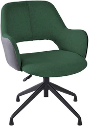 Biuro kėdė KENO without castors, žalias/pilkas kaina