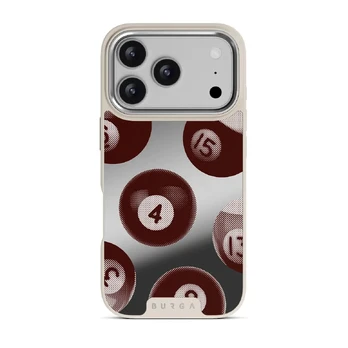 Cue - iPhone 17 Pro Case, Elite Mirror Light (MagSafe) / Silver