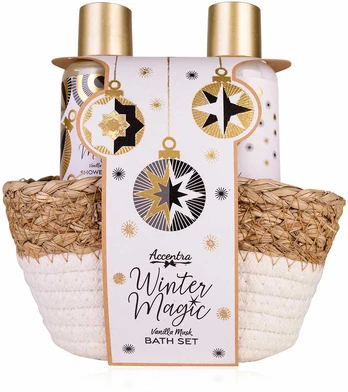 Accentra Bath set WINTER MAGIC in basket