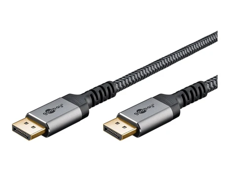 Goobay | DisplayPort Cable 2.0/2.1, 54 Gbit/s | 75680 | DisplayPort to DisplayPort