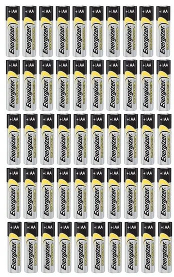 Energizer elementai industrial AA LR6 1.5V, 50 vnt.