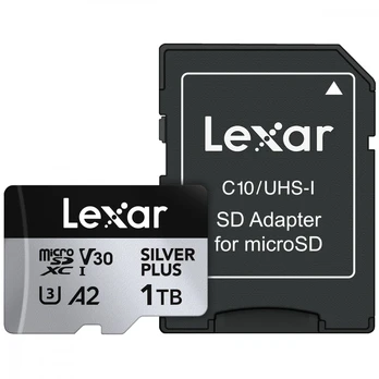 "Lexar" 1TB microSDXC Professional SILVER Plus UHS-I A2 V30 U3 4K