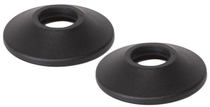 Wethepeople Helix Nylon Front BMX Hub Guards ... (Black - Front)