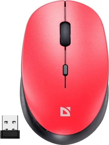 WIRELESS MOUSE SILENT C LICK AURIS MB-027 RED
