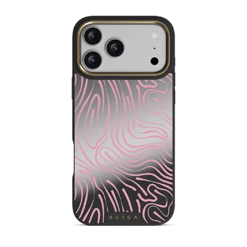 Hawaiian Breeze - iPhone 17 Pro Max Case, Elite Mirror (MagSafe) / Gold