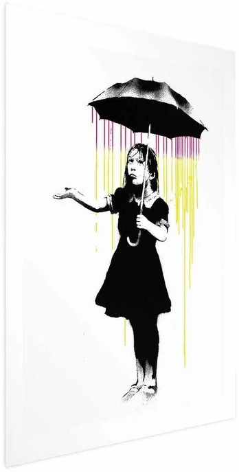 Artgeist Plakatas - Girl with an Umbrella