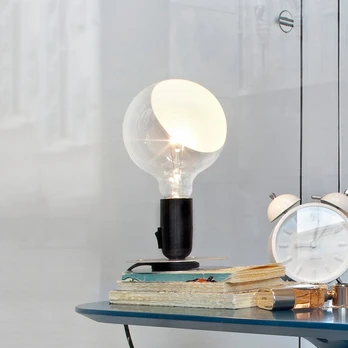 FLOS Lampadina LED stalinis šviestuvas, juodas