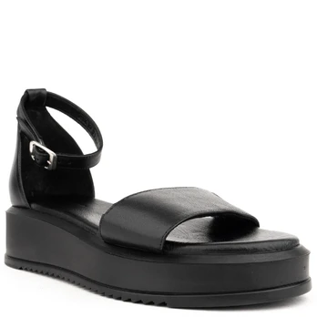Basutės moterims, Juoda, Sandals