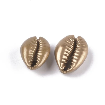 Kriauklės karoliukai 20-28x14-20x7-8 mm, 2vnt.