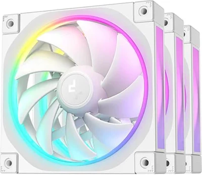 Deepcool FL12 WH-3 in 1 Computer case Fan 12 cm White 3 pc(s)
