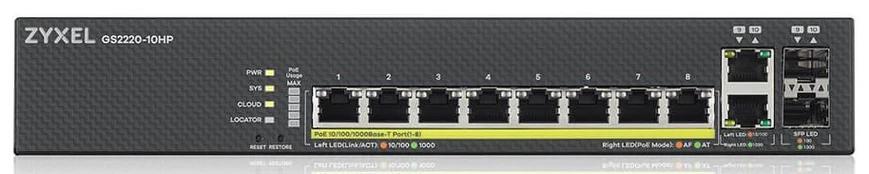 Komutatorius (Switch) ZyXEL GS2220-10HP-EU0101F
