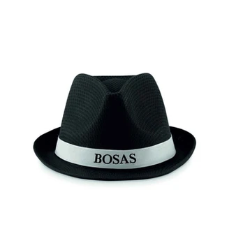 Skrybėlė Bosas, juoda