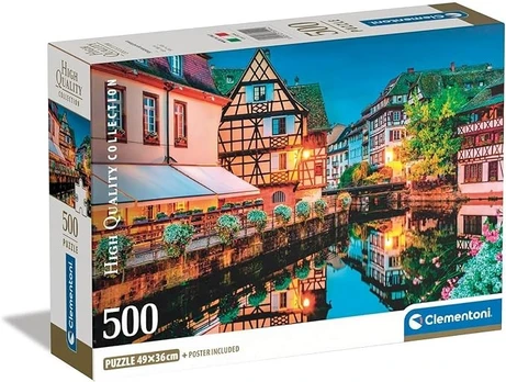 Puzzle 500 elements Strasbourg old town