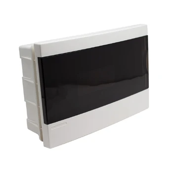 Enclosure flush mounted 12 modules with transparent door