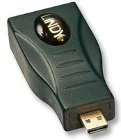 Lindy HDMI Micro į HDMI Mini AV adapteris juodas (41296)