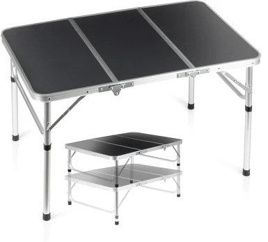 Sulankstomas stalas 90x60x27/51 cm