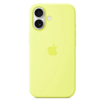 Dėklas Apple iPhone 17 Silicone Case with MagSafe Neon Yellow