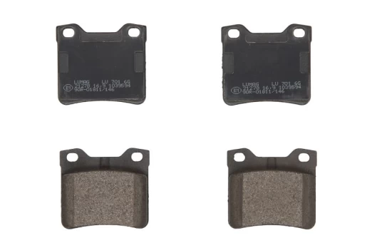BRECK 21278 10 701 00 Brake pad set