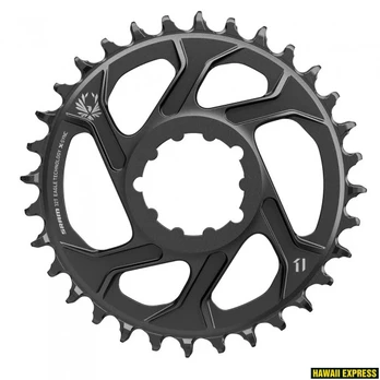 Priekinė žvaigždė SRAM X-SYNC 2 SL 36T Direct Mount 3mm Offset Boost Eagle Black