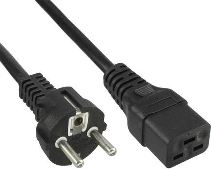 InLine maitinimo laidas 16A F tipo tiesus – IEC (16658D)