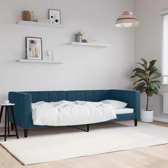 Lova Sofa, mėlynos spalvos, 80x200cm, aksomas