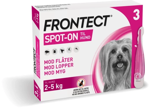 Frontect - 3 x 0,5 ml for dog 2-5 kg - (300724)
