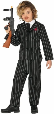 Berniuko gangsterio kostiumas, Age - 7-9 metai