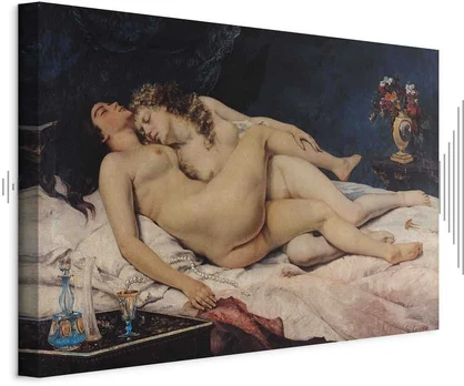 Artgeist Paveikslas - Gustave Courbet – Sleeping
