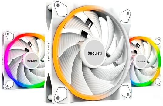 Oro aušintuvas korpusui be quiet! LIGHT WINGS Triple-Pack