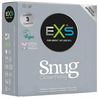 EXS Snug Fit 3 vnt. dėžutė