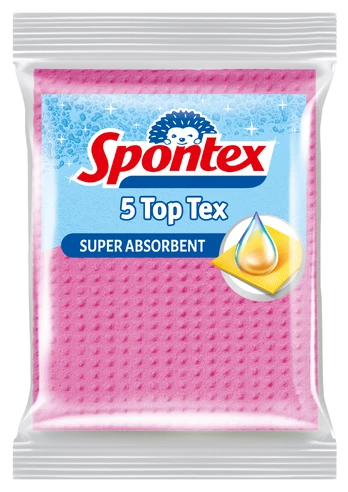 Šluostės - kempinės SPONTEX TOP TEX, 5 vnt.