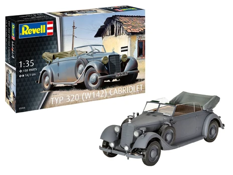 Plastic model Vehicle Type 320 w142 Cabriolet 1/35