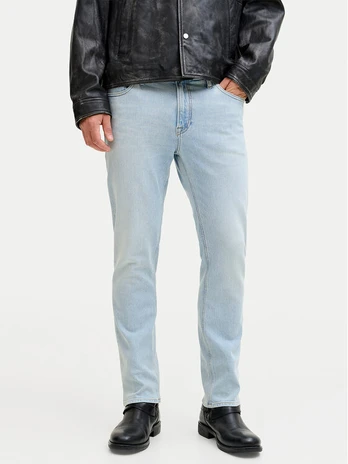 Jack & Jones Džinsai Clark 12289105 Mėlyna Regular Fit