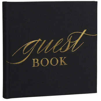 Palinkėjimų knyga FOCUS Guestbook Black