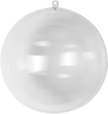 Rayher - plastikiniai burbulai, 2 vnt., 20 cm ø, krištoliniai