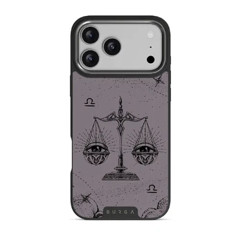 Libra - iPhone 17 Pro Max Case, Elite Dark (MagSafe) / Gunmetal / Purple