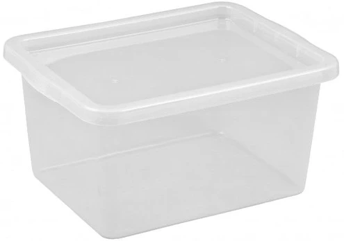 Plast Team Plast Team Basic konteineris 18l 2296 Skaidrus