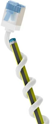 Goobay Kabelis LAN Patchcord CAT 6A EXTRA FLEX balta 15m