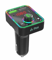 iPeax RGB FM Bluetooth Transmitter kaina