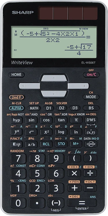 Sharp calculator Scientific EL-W506TGY
