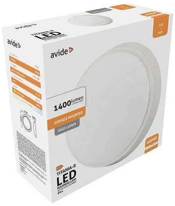 Ceiling lamp Bulkhead (Titania-R) 14W, 4000K, IP54