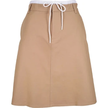 Midi sijonas moterims, Kūno, Mid rise skirt