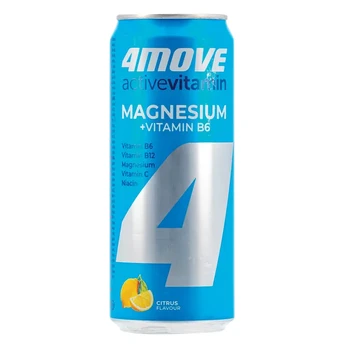 Vitamininis vanduo 4MOVE ACTIVE VITAMIN MAGNESIUM + VITAMINS, 330 ml