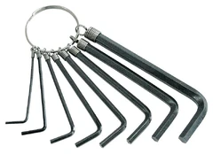 Mega Rinkinys Hex Key L Type 2-14mm 12vnt (48012) kaina