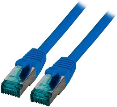 EFB EFB RJ45 Patchkabel S / FTP, Cat.6A, LSZH, 0.5m, Blau
