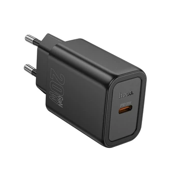 Įkroviklis Hoco N60 20W GaN USB-C juodas