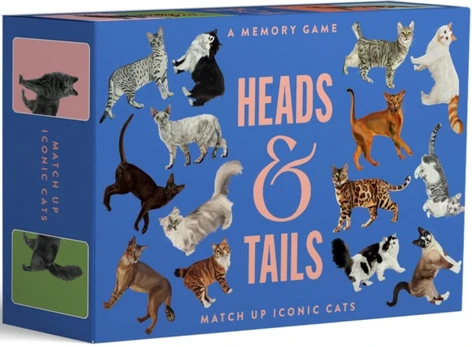 Heads & Tails: A Cat Memory Game Cards